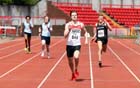 Jac Lowdon (Gateshead) wins the 400 metres, 2012 North Eastern Championships.